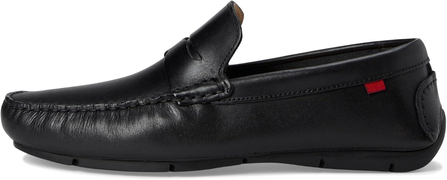 image:imageMens Loafers Casual Slip On Shoes Leather Penny Loafers for MenBlack Napa