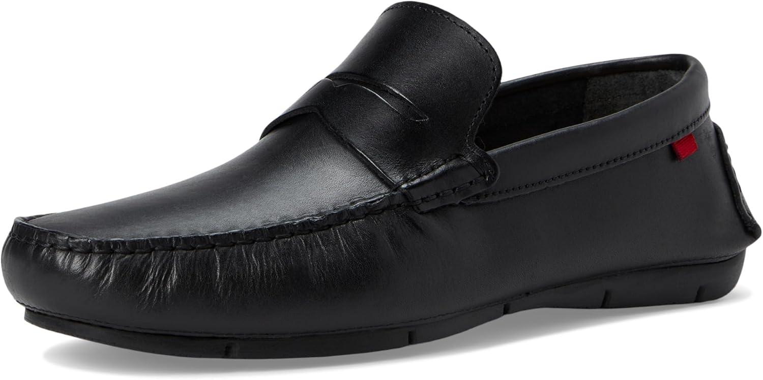 image:imageMens Loafers Casual Slip On Shoes Leather Penny Loafers for MenBlack Napa