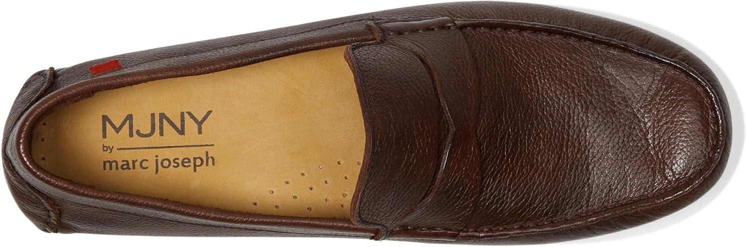 image:imageMens Loafers Casual Slip On Shoes Leather Penny Loafers for MenBrown Grainy