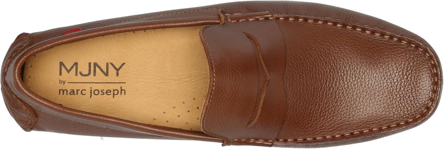 image:imageMens Loafers Casual Slip On Shoes Leather Penny Loafers for MenCognac Grainy
