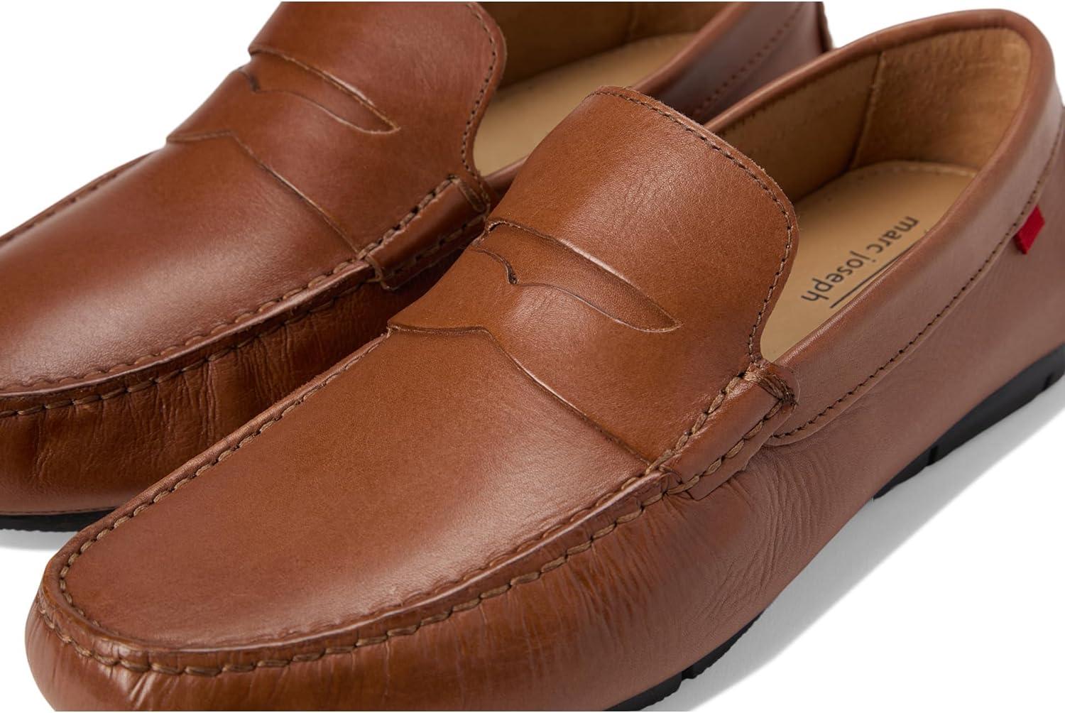 image:imageMens Loafers Casual Slip On Shoes Leather Penny Loafers for MenTan Napa