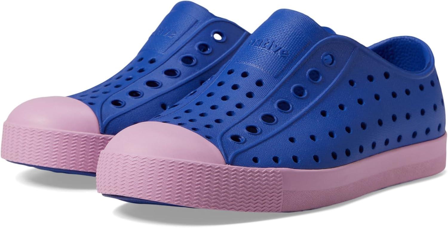 image:imageNative Shoes Kids Jefferson SlipOn ShoeAdventure BlueChillberry Pink