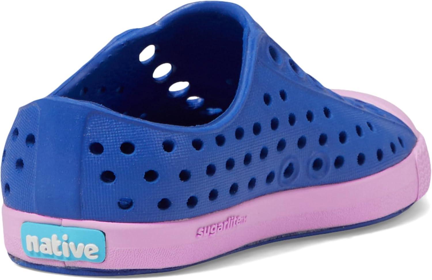 image:imageNative Shoes Kids Jefferson SlipOn ShoeAdventure BlueChillberry Pink