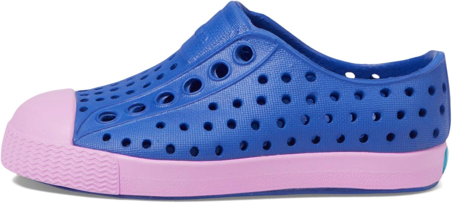 image:imageNative Shoes Kids Jefferson SlipOn ShoeAdventure BlueChillberry Pink