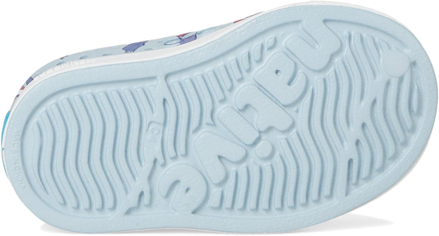 image:imageNative Shoes Kids Jefferson SlipOn ShoeAir BlueShell WhiteSailboats