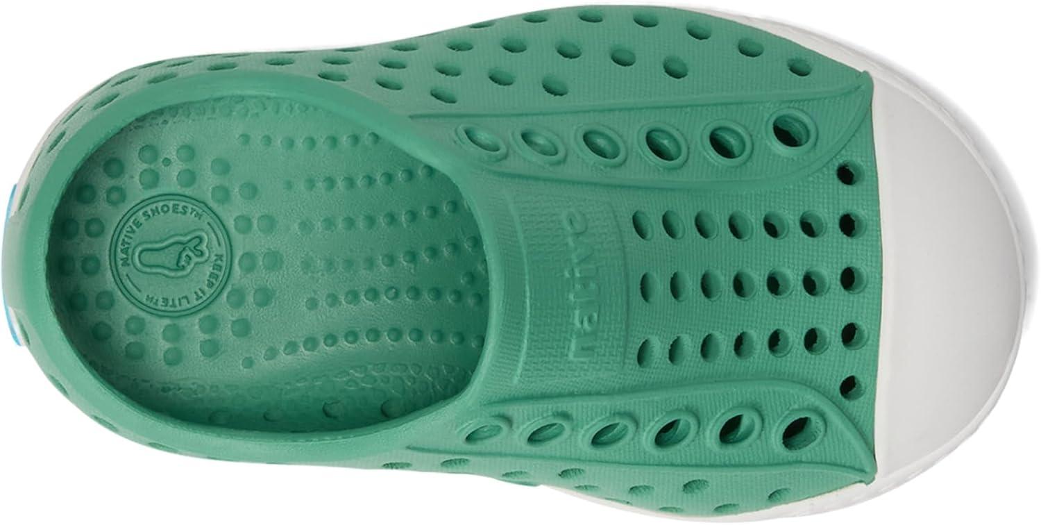 image:imageNative Shoes Kids Jefferson SlipOn ShoeAlpine GreenShell White