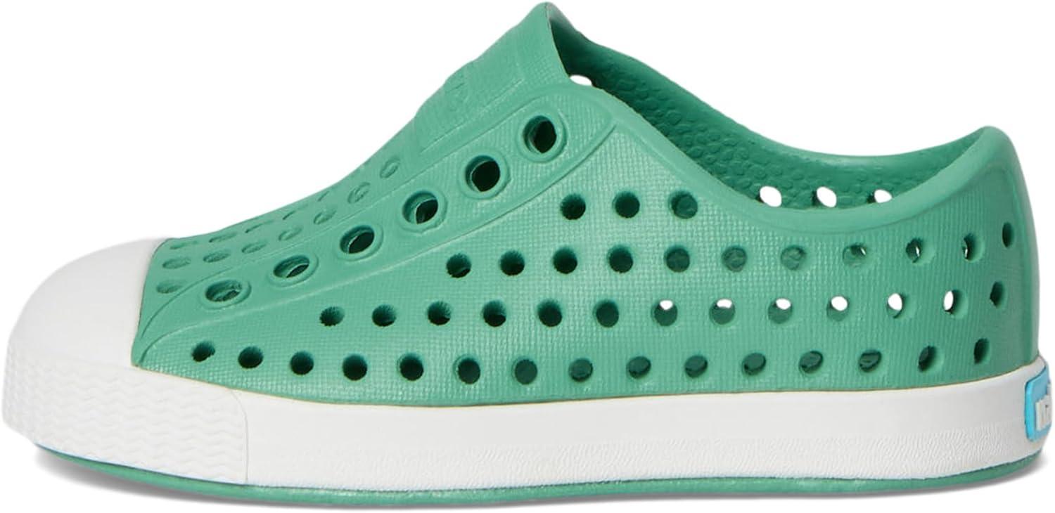 image:imageNative Shoes Kids Jefferson SlipOn ShoeAlpine GreenShell White