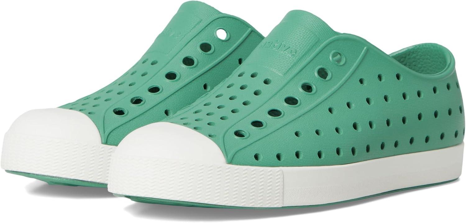 image:imageNative Shoes Kids Jefferson SlipOn ShoeAlpine GreenShell White