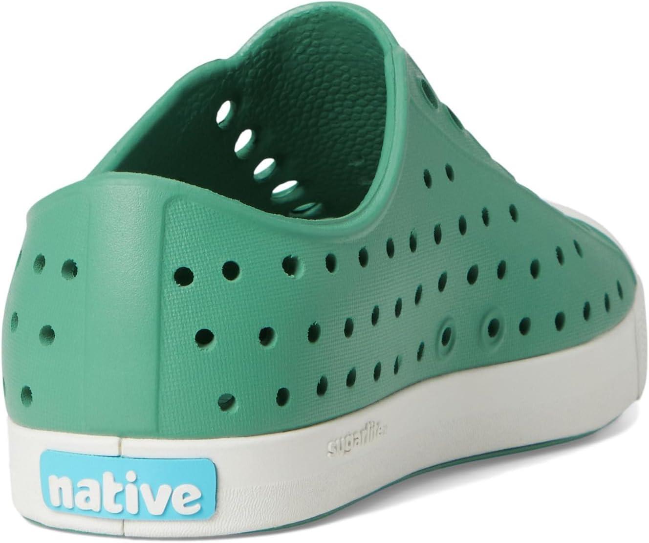 image:imageNative Shoes Kids Jefferson SlipOn ShoeAlpine GreenShell White