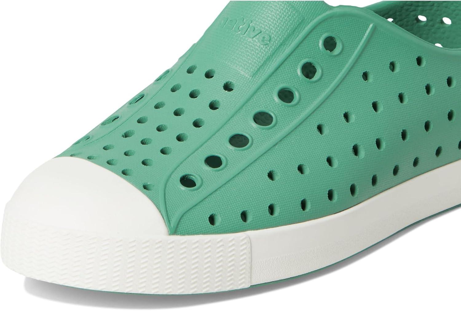 image:imageNative Shoes Kids Jefferson SlipOn ShoeAlpine GreenShell White