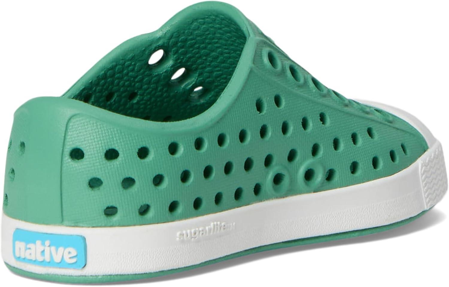 image:imageNative Shoes Kids Jefferson SlipOn ShoeAlpine GreenShell White