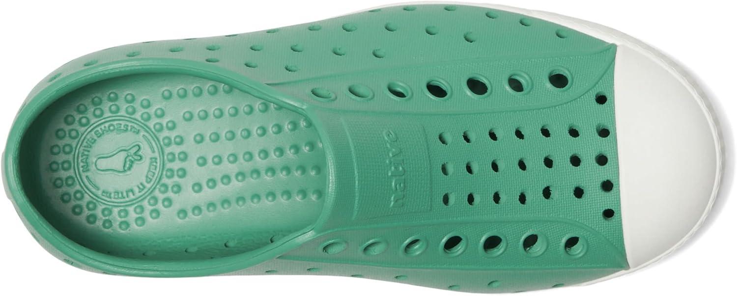 image:imageNative Shoes Kids Jefferson SlipOn ShoeAlpine GreenShell White