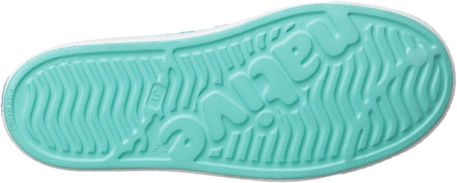 image:imageNative Shoes Kids Jefferson SlipOn ShoeAtlantis BlueShell WhiteIridescent