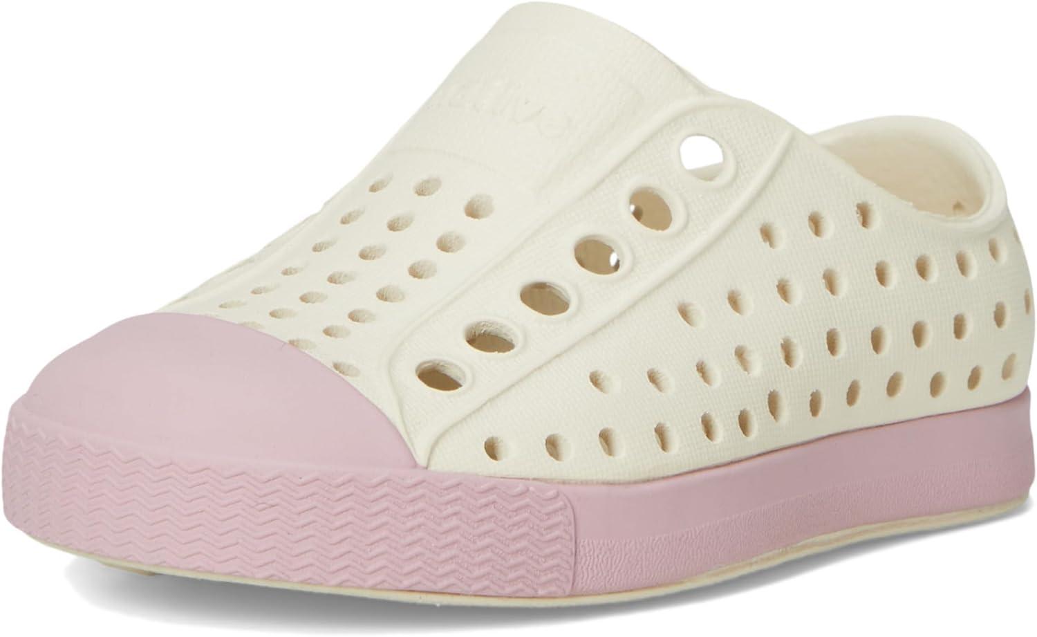 image:imageNative Shoes Kids Jefferson SlipOn ShoeBone WhiteBalos Pink