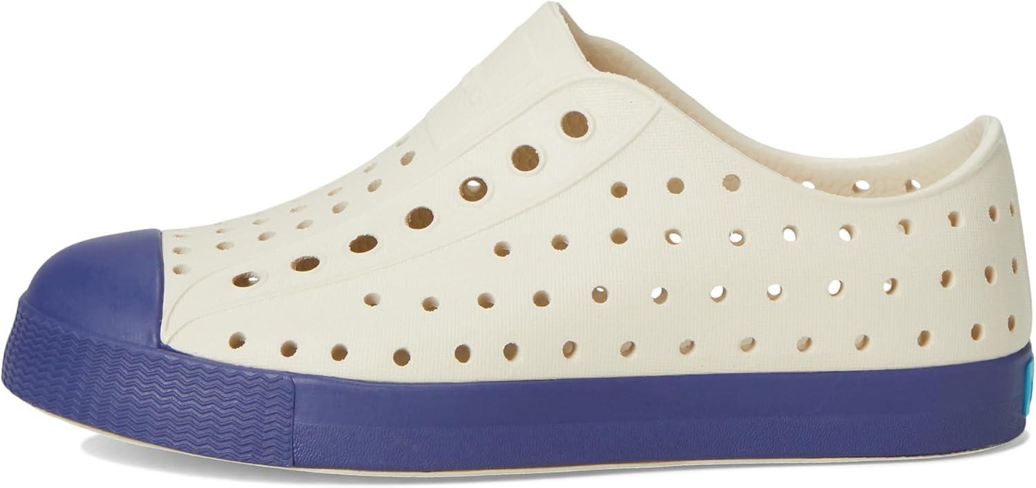 image:imageNative Shoes Kids Jefferson SlipOn ShoeBone WhiteInk Blue
