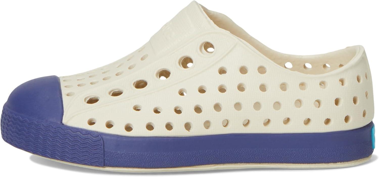 image:imageNative Shoes Kids Jefferson SlipOn ShoeBone WhiteInk Blue