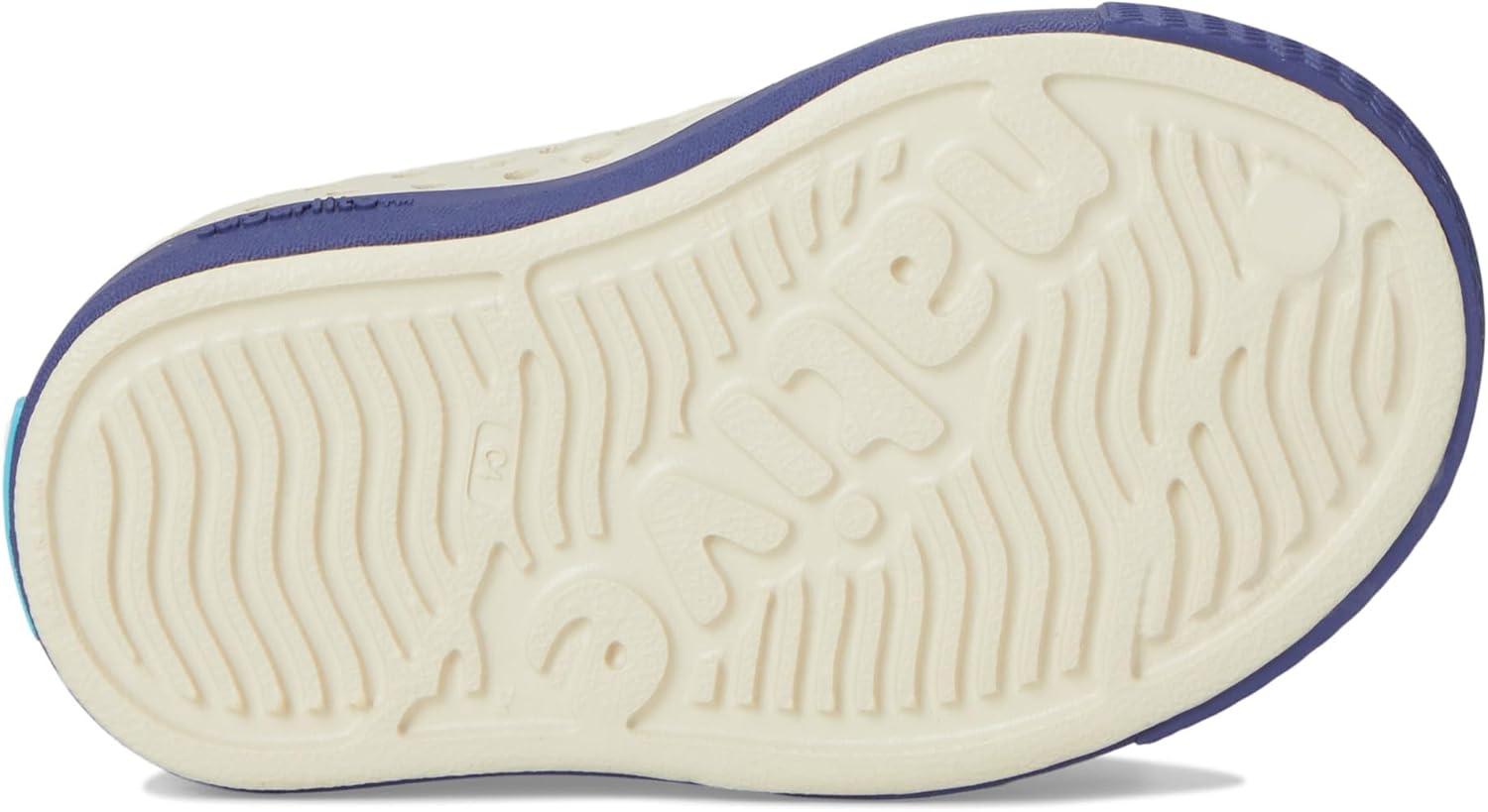 image:imageNative Shoes Kids Jefferson SlipOn ShoeBone WhiteInk Blue