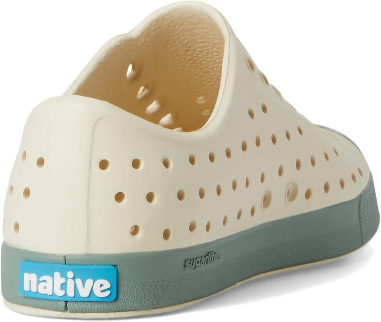 image:imageNative Shoes Kids Jefferson SlipOn ShoeBone WhiteRelax Green