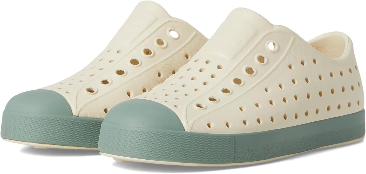 image:imageNative Shoes Kids Jefferson SlipOn ShoeBone WhiteRelax Green
