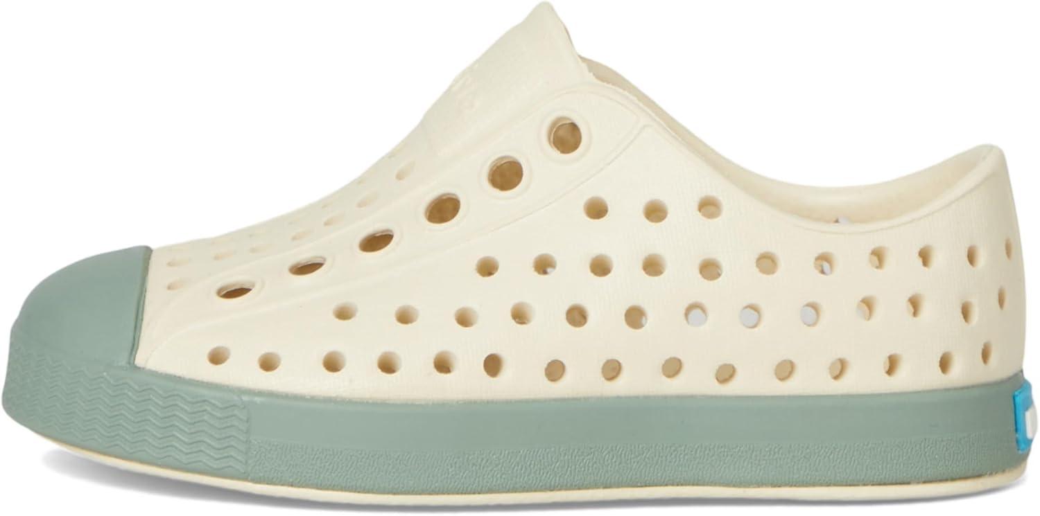 image:imageNative Shoes Kids Jefferson SlipOn ShoeBone WhiteRelax Green