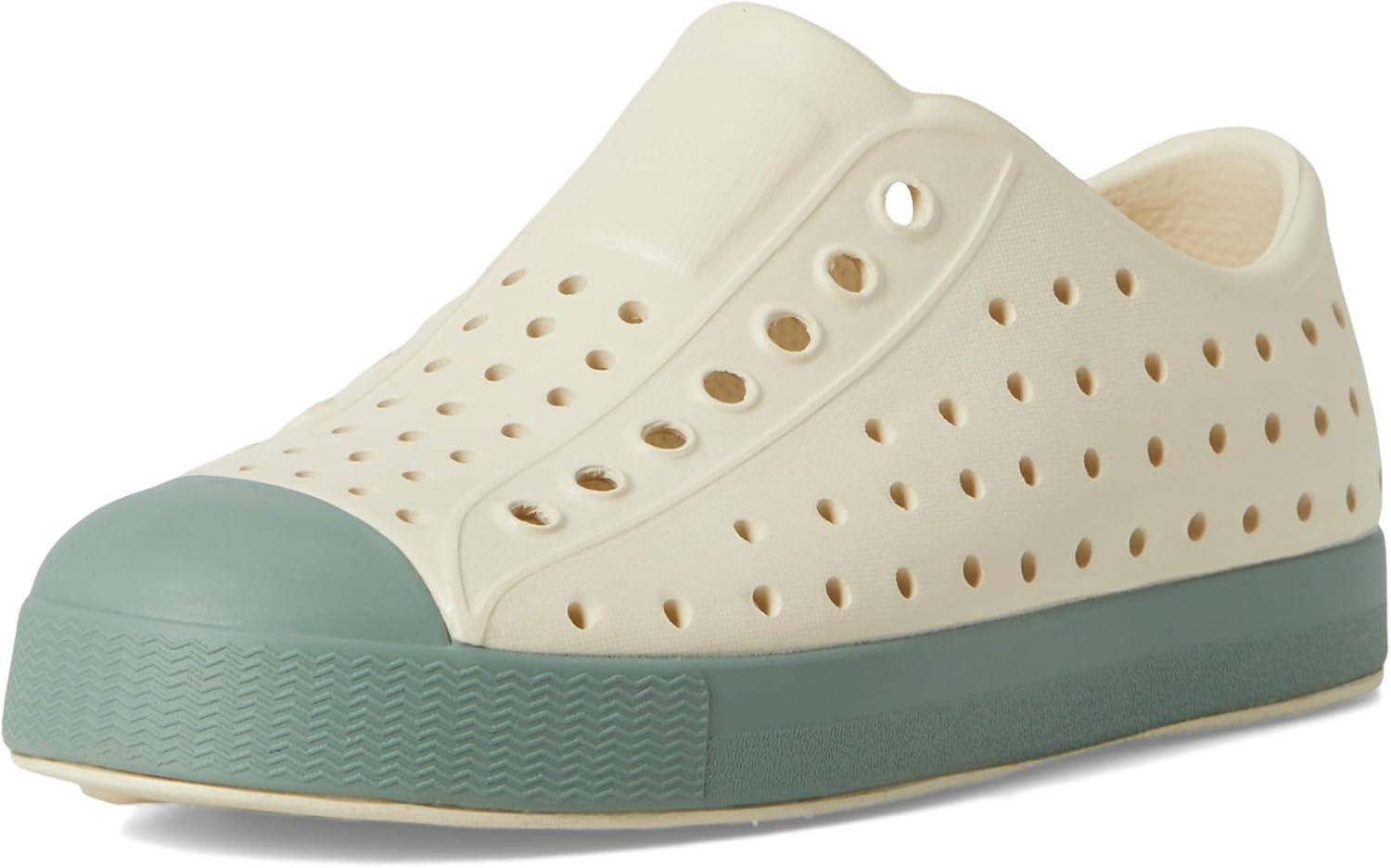 image:imageNative Shoes Kids Jefferson SlipOn ShoeBone WhiteRelax Green