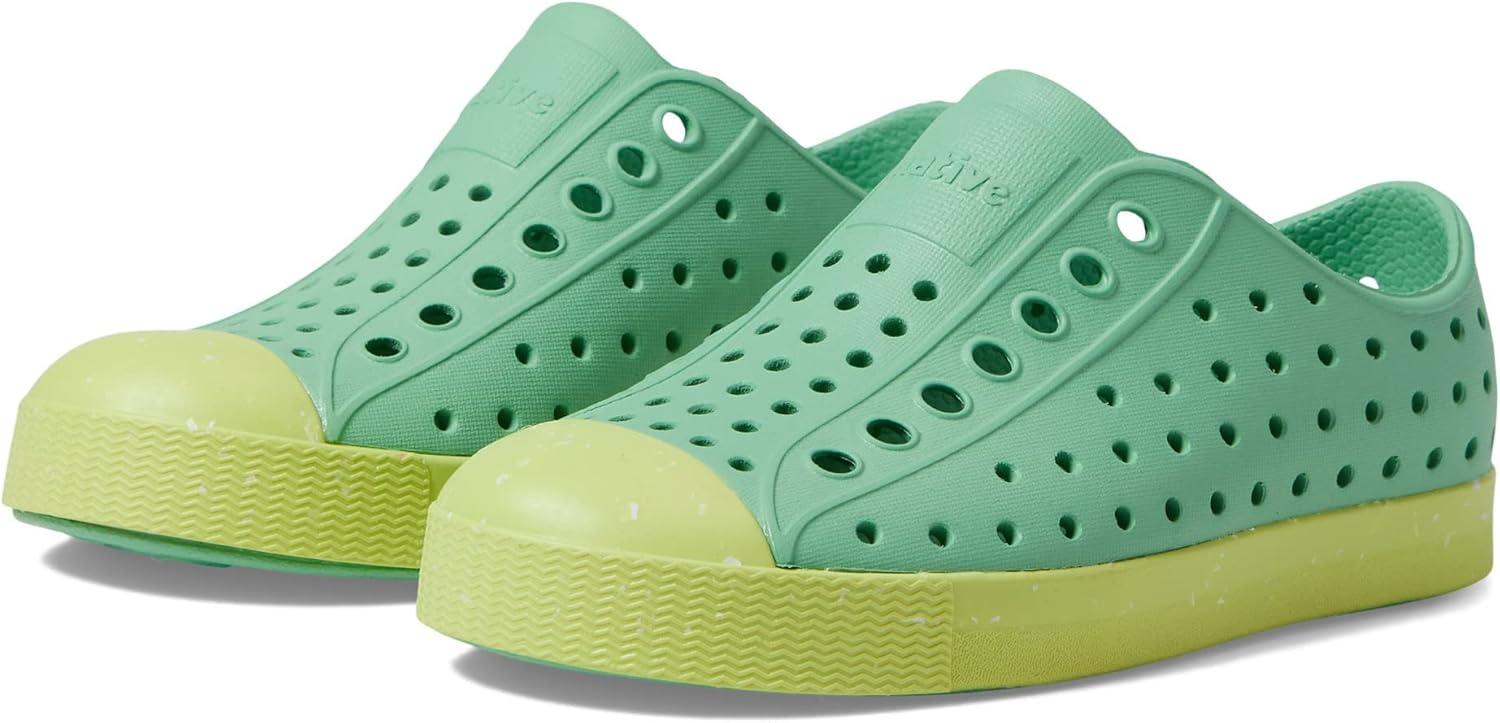 image:imageNative Shoes Kids Jefferson SlipOn ShoeCandy GreenCelery GreenShell Speckles