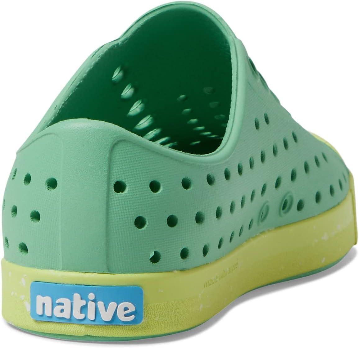 image:imageNative Shoes Kids Jefferson SlipOn ShoeCandy GreenCelery GreenShell Speckles
