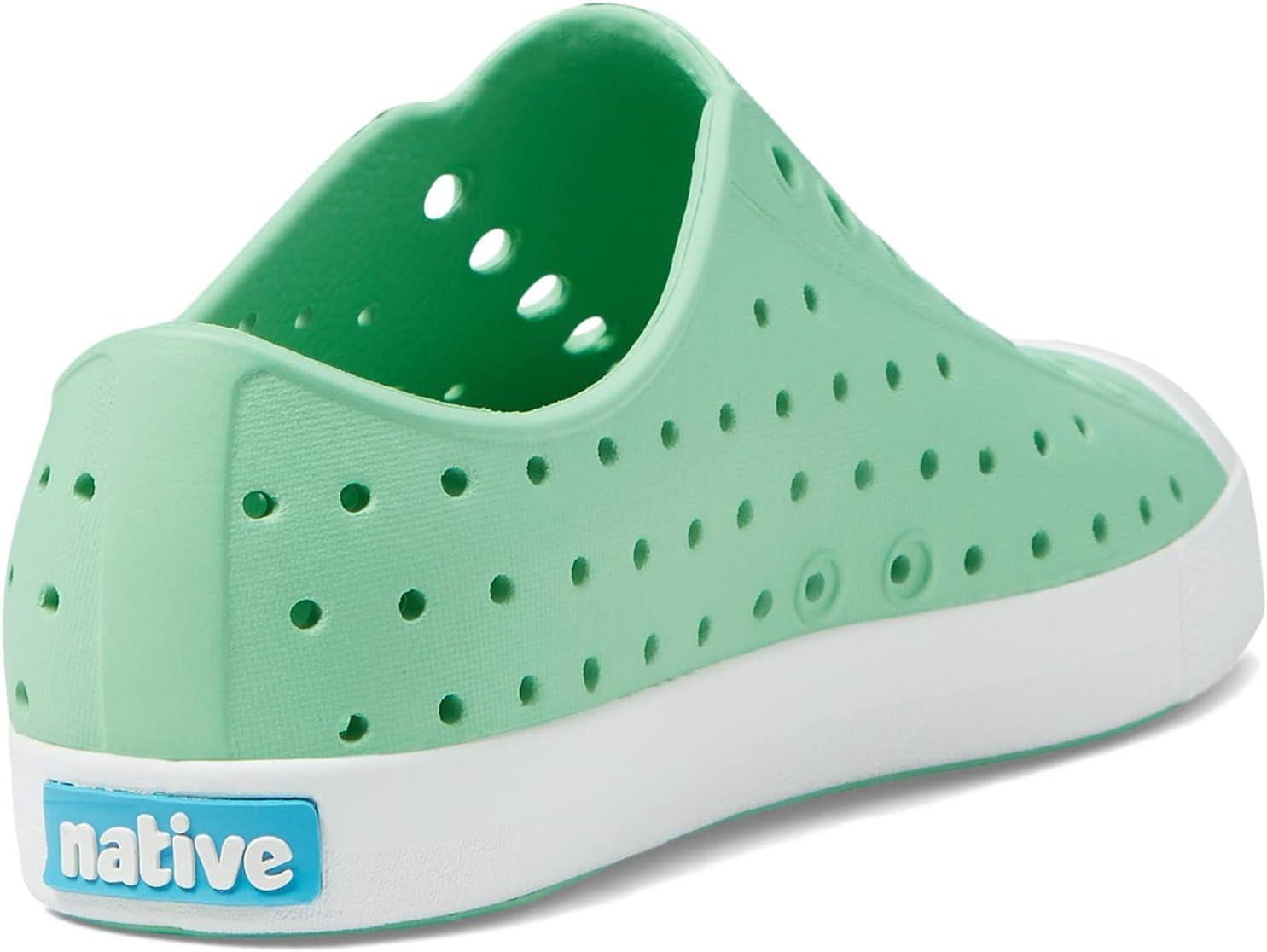 image:imageNative Shoes Kids Jefferson SlipOn ShoeCandy GreenShell White