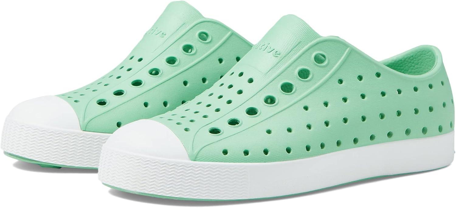 image:imageNative Shoes Kids Jefferson SlipOn ShoeCandy GreenShell White