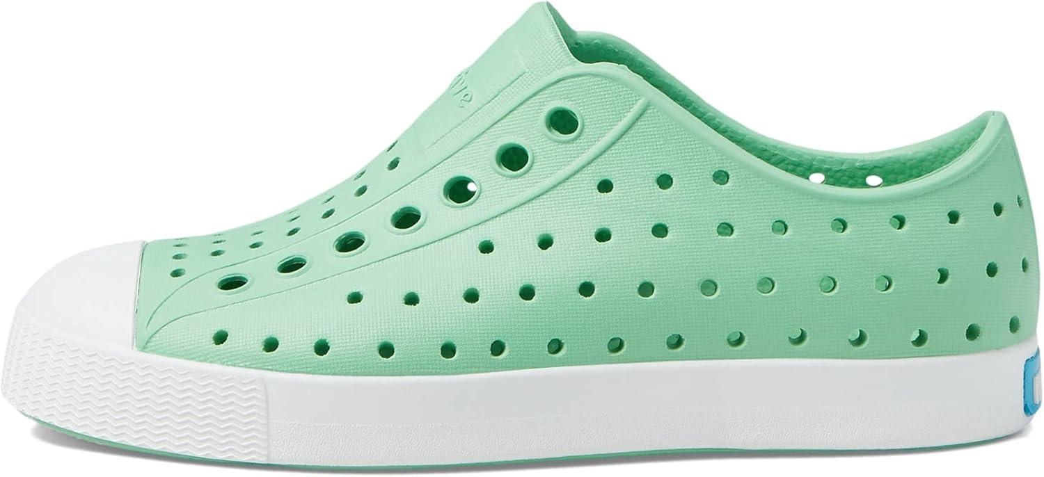 image:imageNative Shoes Kids Jefferson SlipOn ShoeCandy GreenShell White