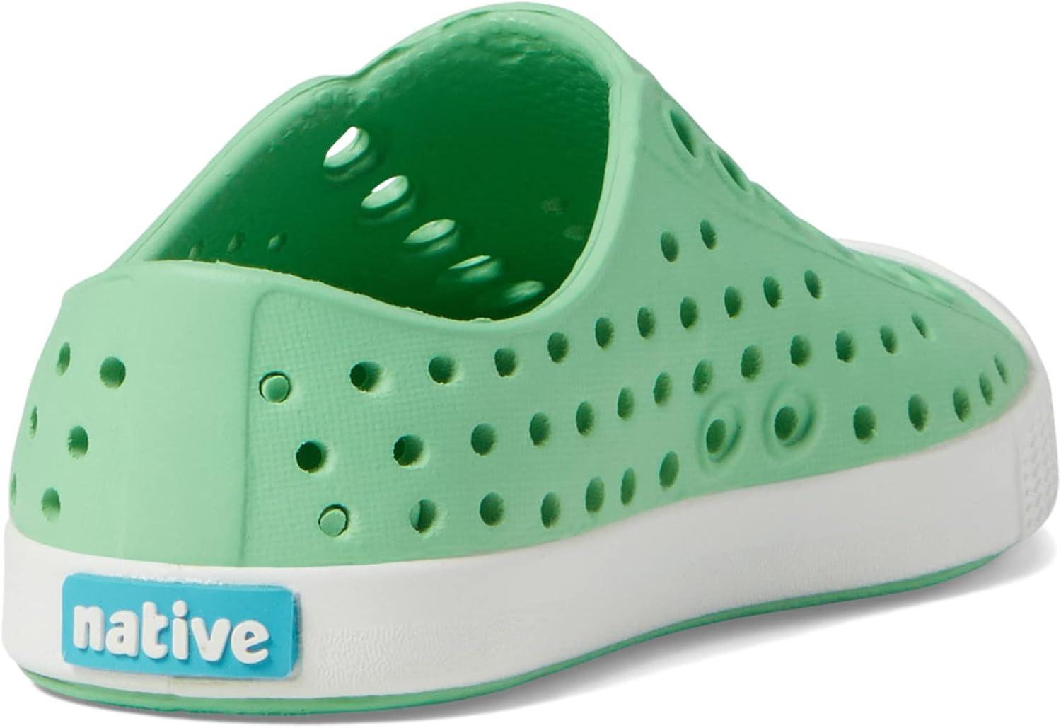 image:imageNative Shoes Kids Jefferson SlipOn ShoeCandy GreenShell White