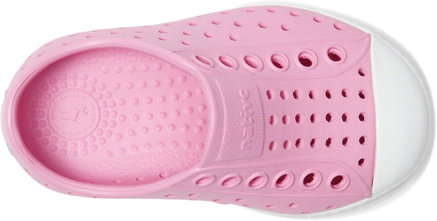 image:imageNative Shoes Kids Jefferson SlipOn ShoeChillberry PinkShell White