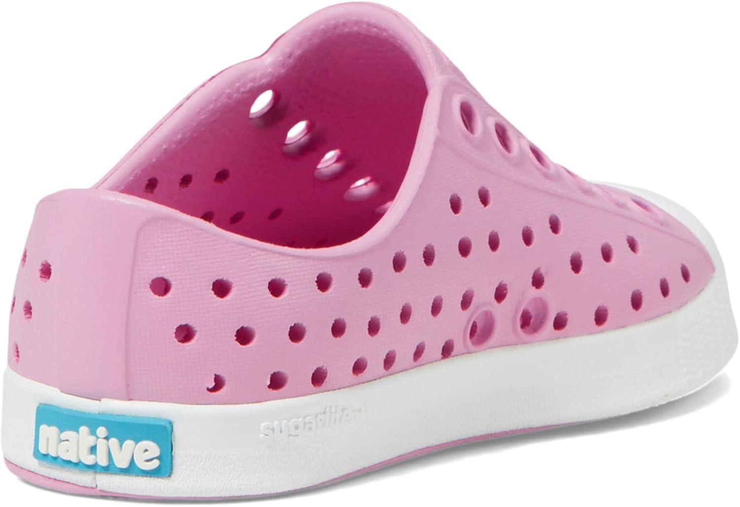 image:imageNative Shoes Kids Jefferson SlipOn ShoeChillberry PinkShell White