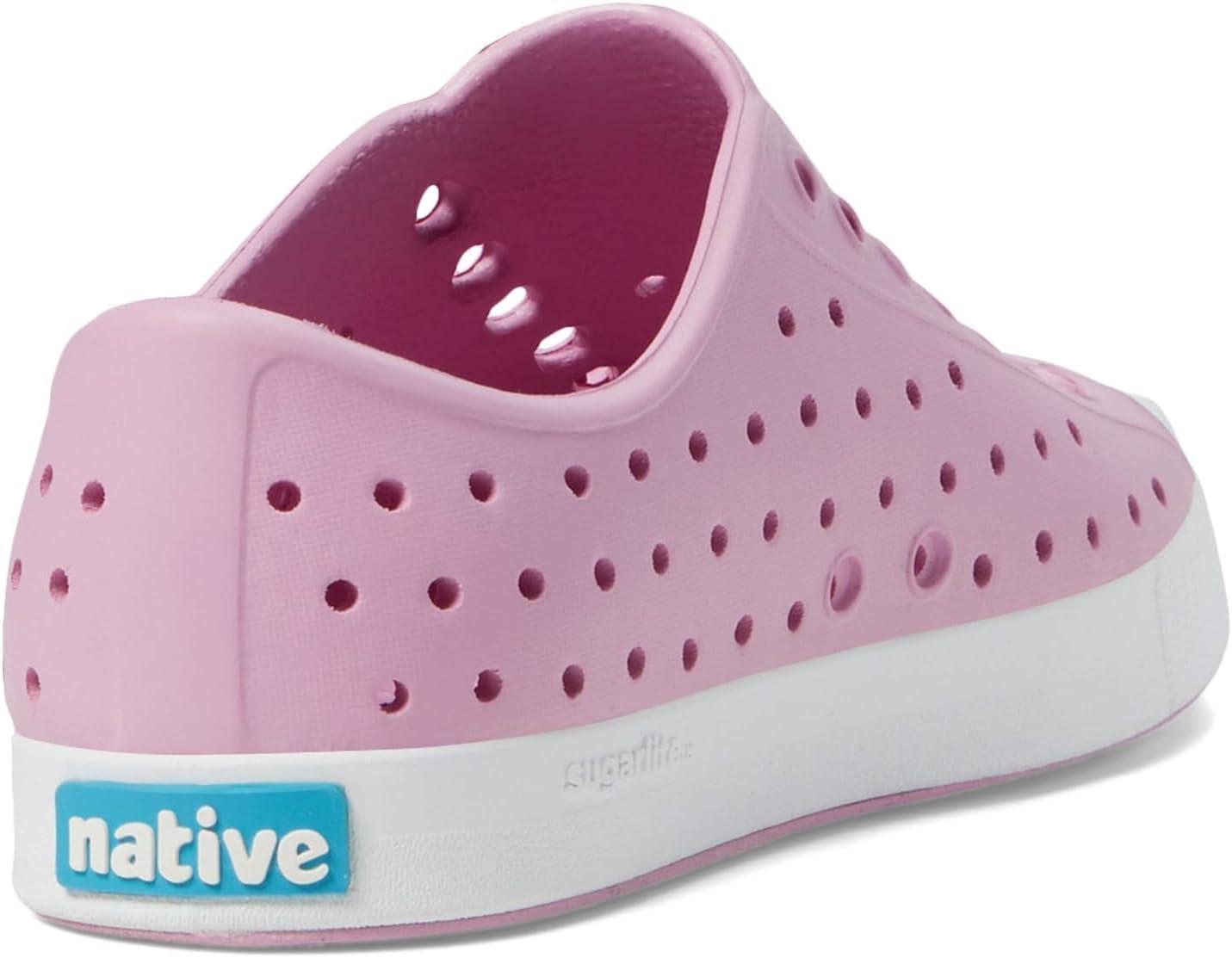 image:imageNative Shoes Kids Jefferson SlipOn ShoeChillberry PinkShell White