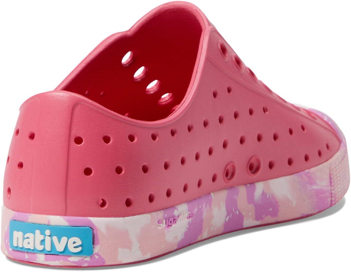image:imageNative Shoes Kids Jefferson SlipOn ShoeDazzle PinkWinterberry Princess Marble