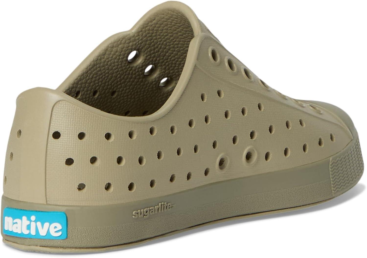 image:imageNative Shoes Kids Jefferson SlipOn ShoeElm GreenVetiver Grey