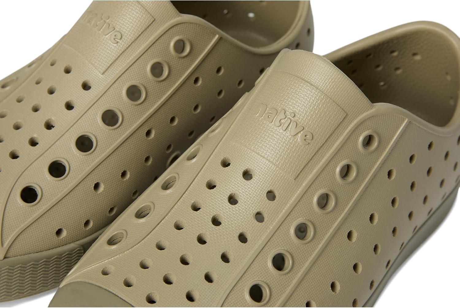 image:imageNative Shoes Kids Jefferson SlipOn ShoeElm GreenVetiver Grey
