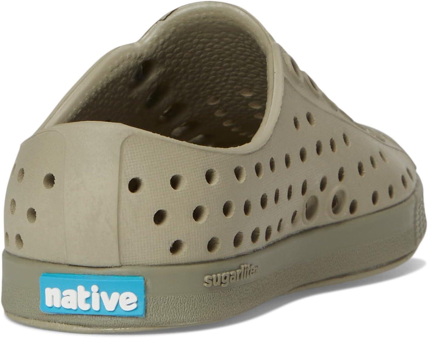 image:imageNative Shoes Kids Jefferson SlipOn ShoeElm GreenVetiver Grey