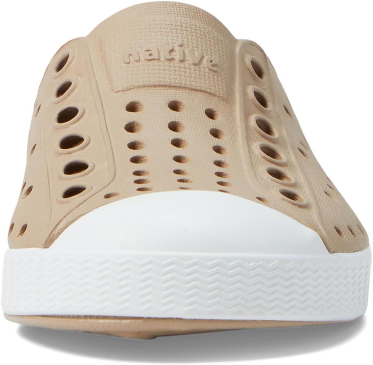 image:imageNative Shoes Kids Jefferson SlipOn ShoeFlax TanShell White
