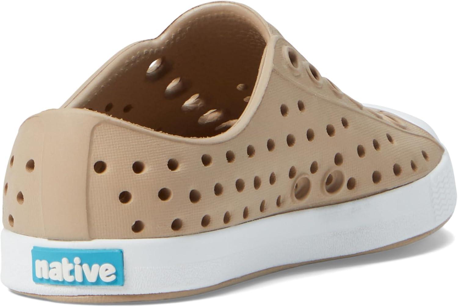 image:imageNative Shoes Kids Jefferson SlipOn ShoeFlax TanShell White
