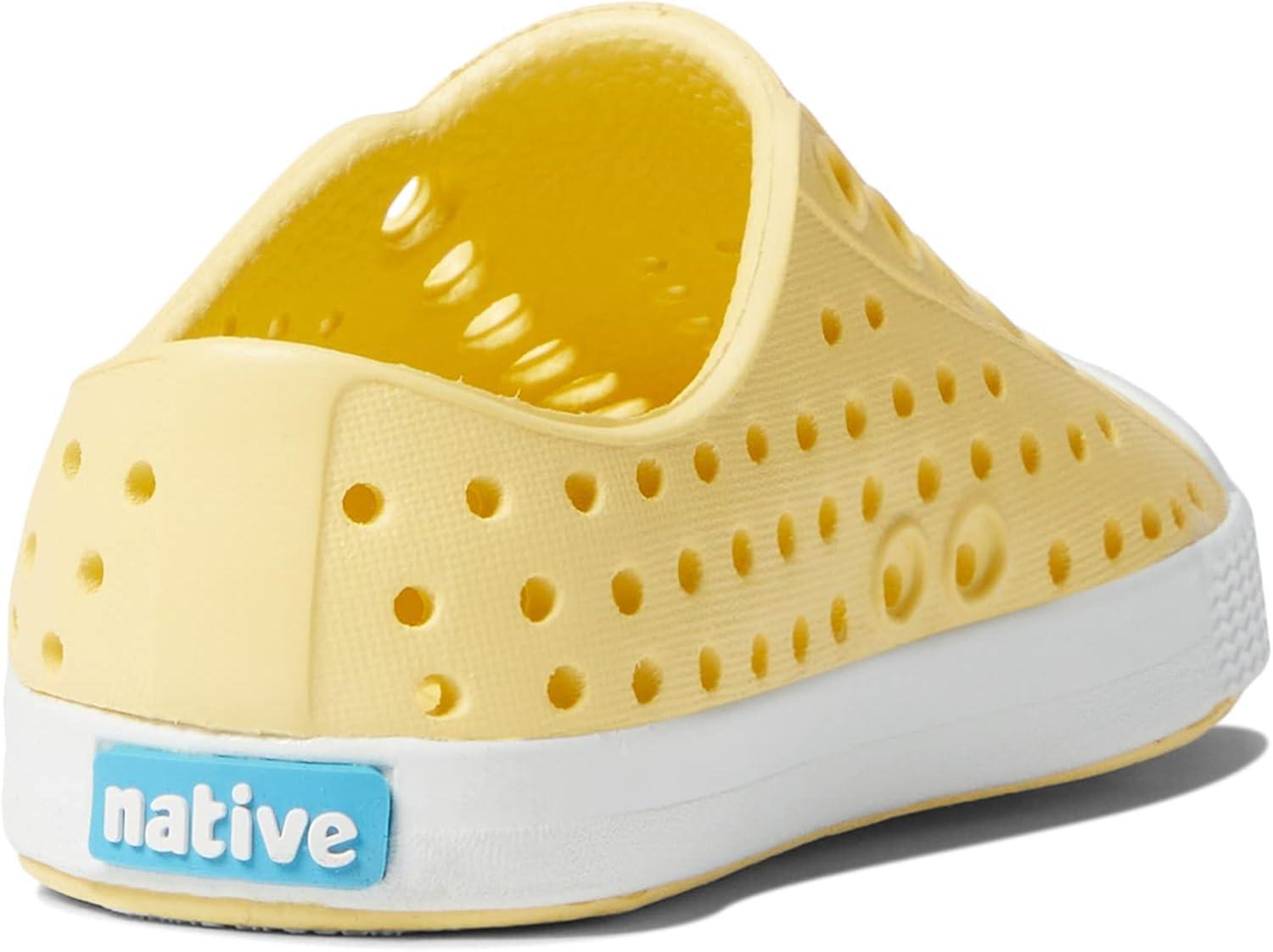 image:imageNative Shoes Kids Jefferson SlipOn ShoeGone Bananas YellowShell White