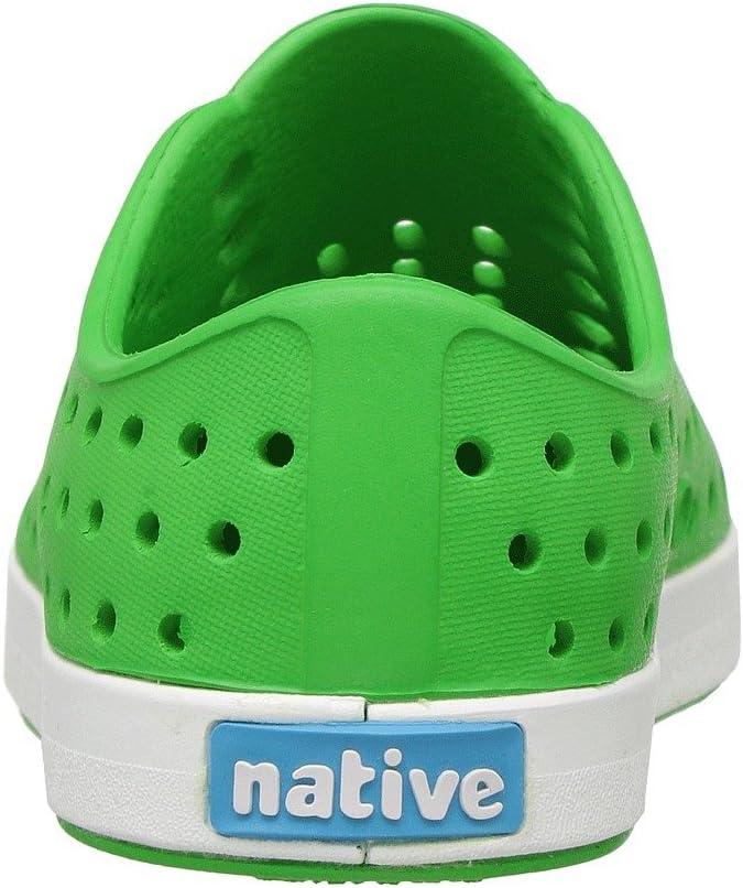image:imageNative Shoes Kids Jefferson SlipOn ShoeGrasshopper GreenShell White