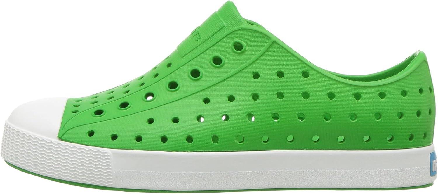 image:imageNative Shoes Kids Jefferson SlipOn ShoeGrasshopper GreenShell White