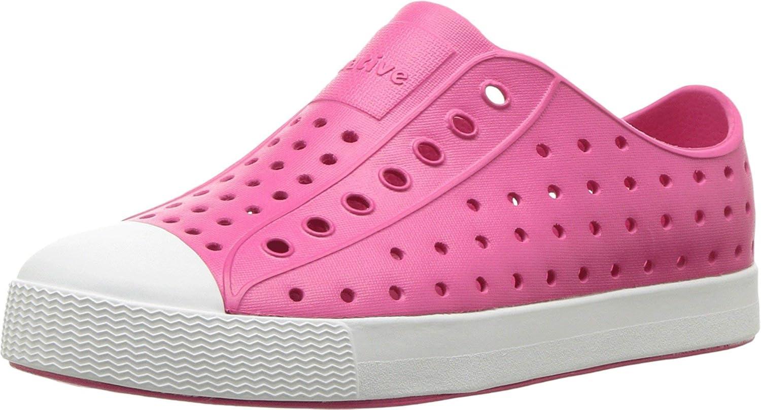 image:imageNative Shoes Kids Jefferson SlipOn ShoeHollywood PinkShell White