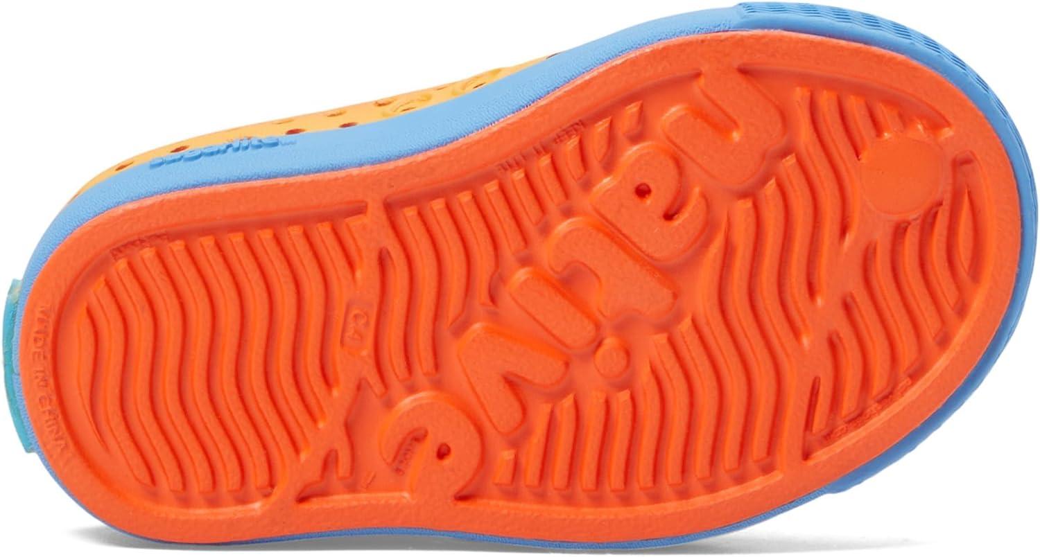 image:imageNative Shoes Kids Jefferson SlipOn ShoeLaflame OrangeResting BlueLaflame Spicy Ombre