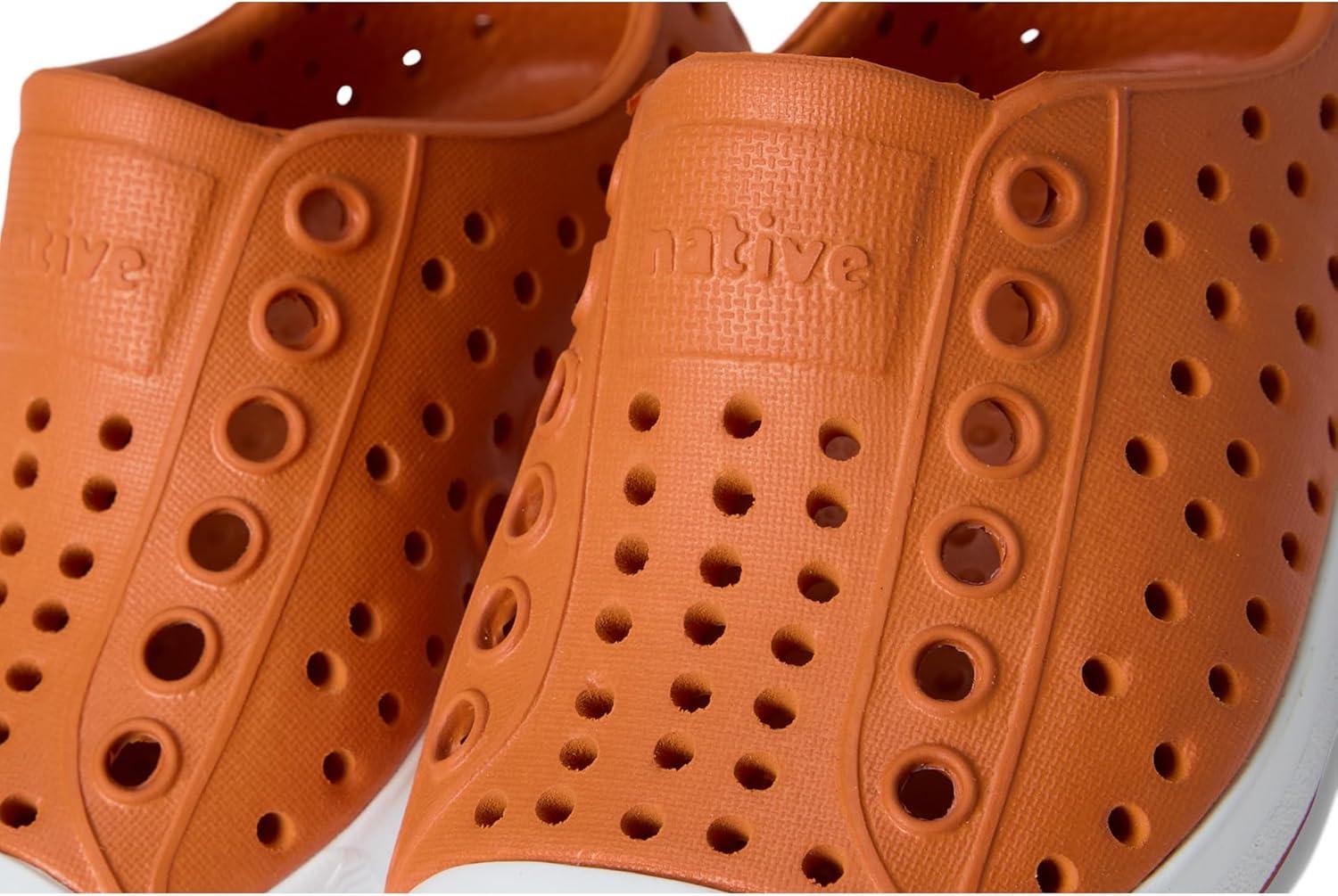 image:imageNative Shoes Kids Jefferson SlipOn ShoeMars OrangeShell White