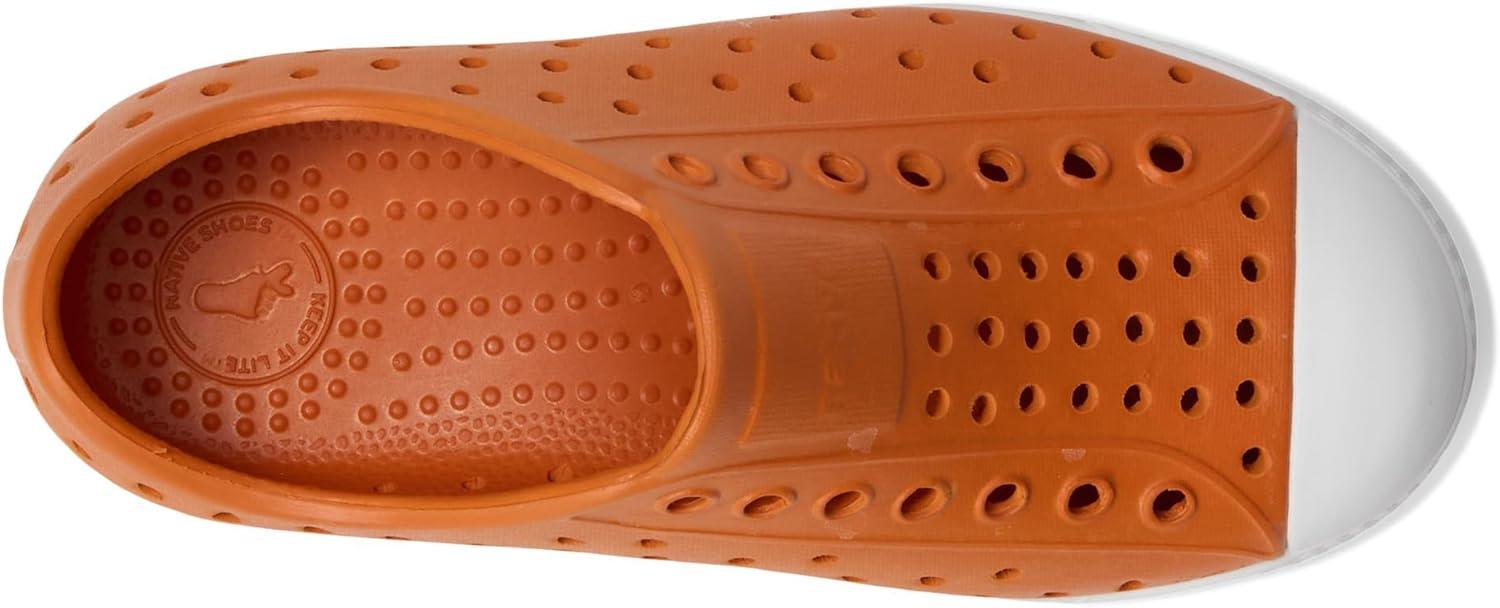 image:imageNative Shoes Kids Jefferson SlipOn ShoeMars OrangeShell White