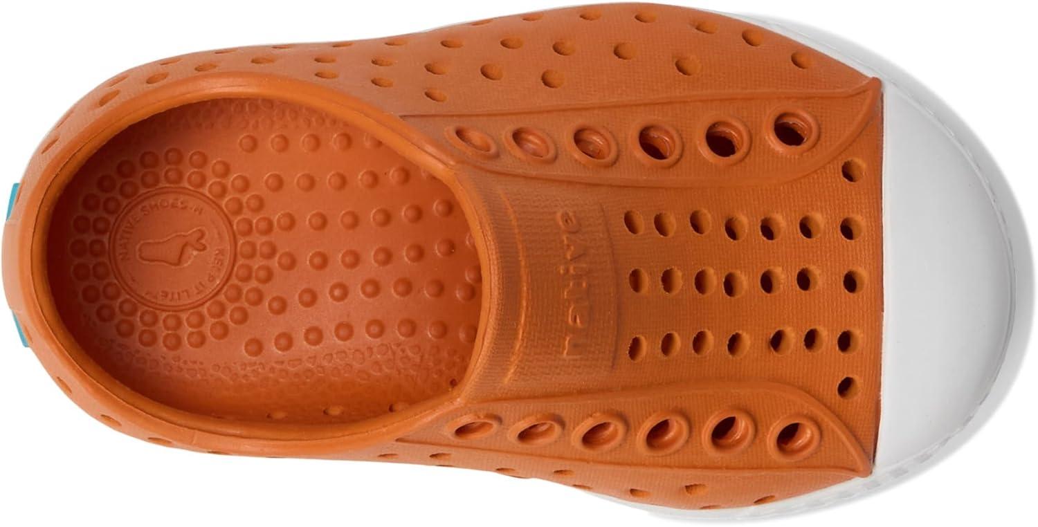 image:imageNative Shoes Kids Jefferson SlipOn ShoeMars OrangeShell White