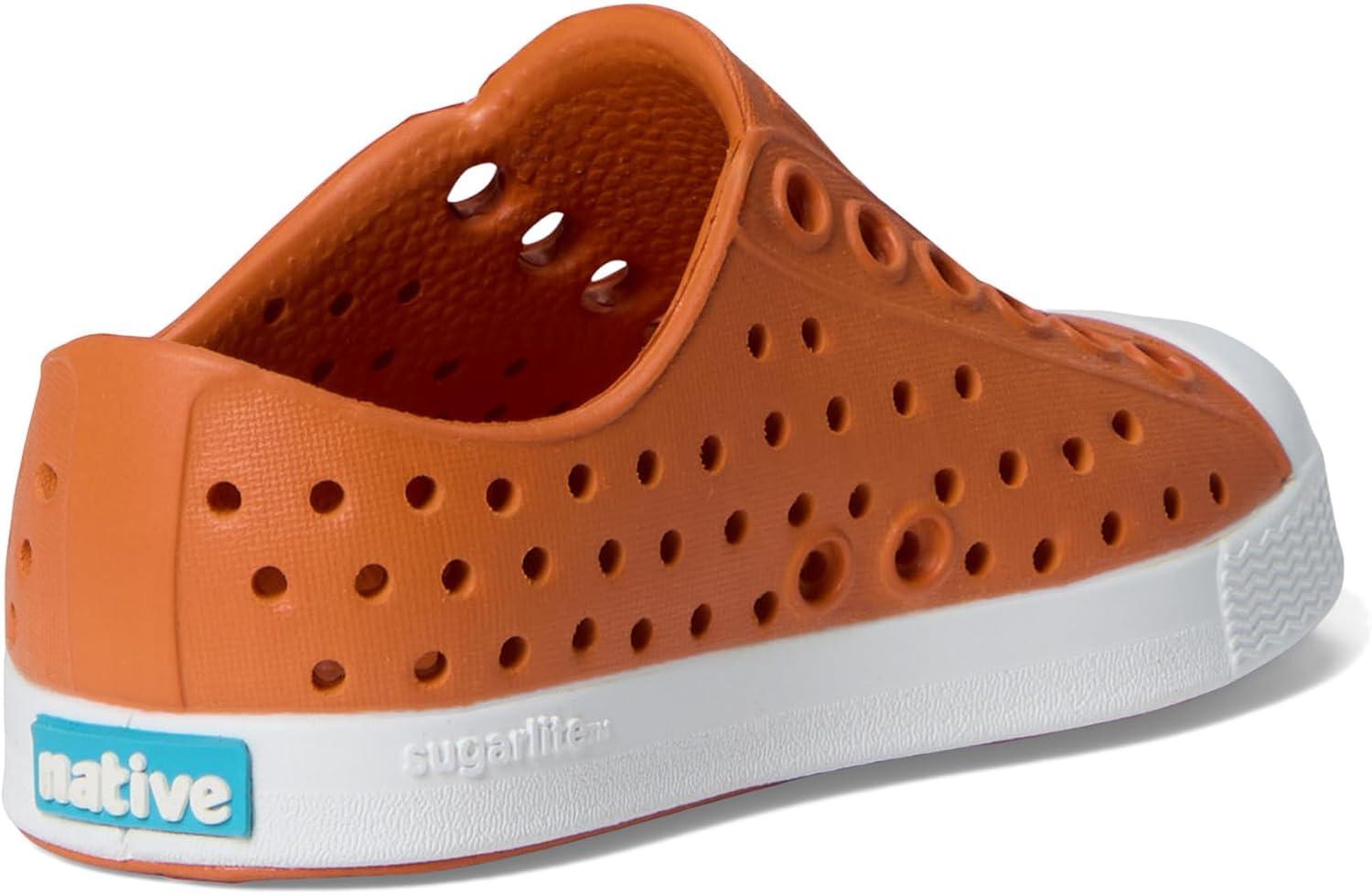 image:imageNative Shoes Kids Jefferson SlipOn ShoeMars OrangeShell White