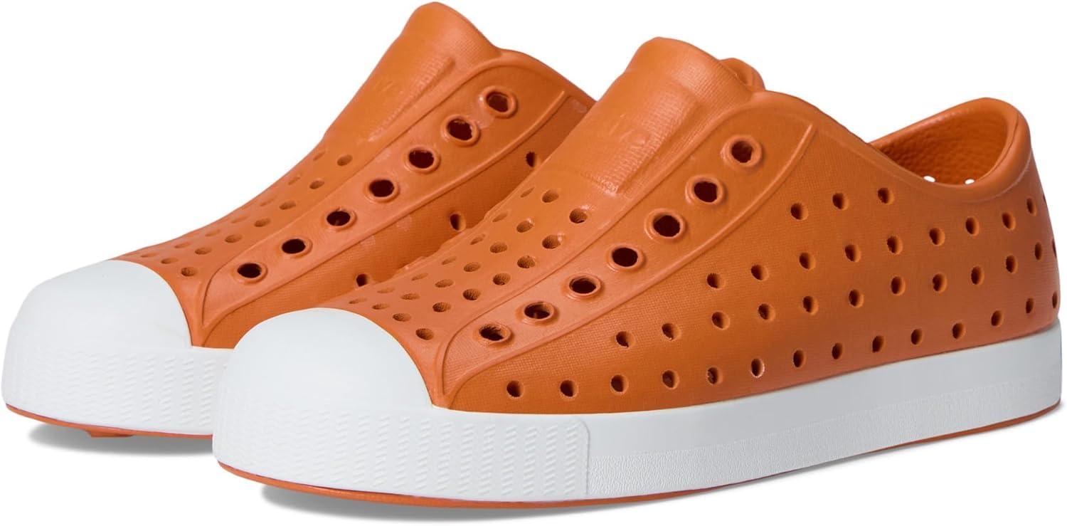 image:imageNative Shoes Kids Jefferson SlipOn ShoeMars OrangeShell White